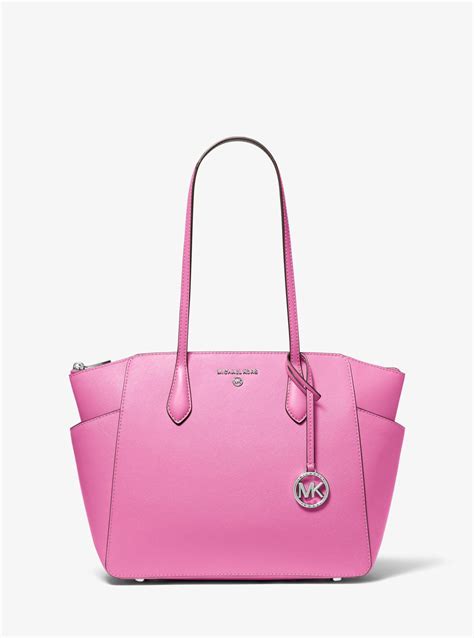 michael michael kors marilyn|Michael Kors saffiano leather bag.